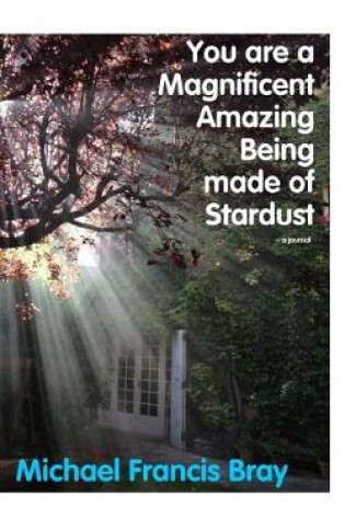 Cover of You are a Magnificent Amazing Being made of Stardust a journal