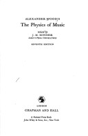 Book cover for The Physics of Music