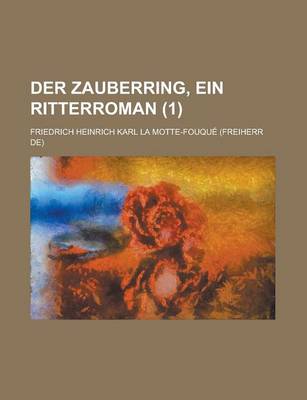 Book cover for Der Zauberring, Ein Ritterroman (1)