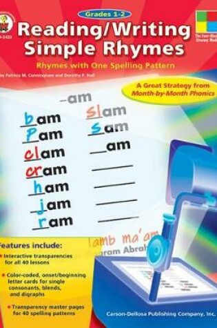 Cover of Reading/Writing Simple Rhymes, Grades 1 - 3