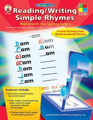 Book cover for Reading/Writing Simple Rhymes, Grades 1 - 3