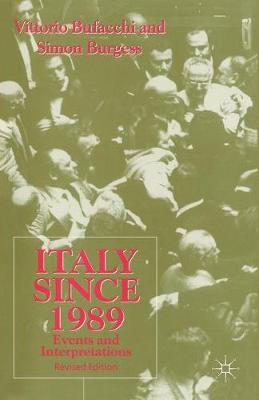 Book cover for Italy since 1989