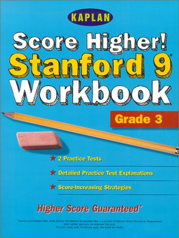 Cover of Score Higher! Stanford-9 Workbook, Grade 3