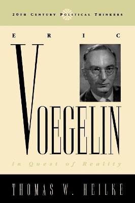 Book cover for Eric Voegelin