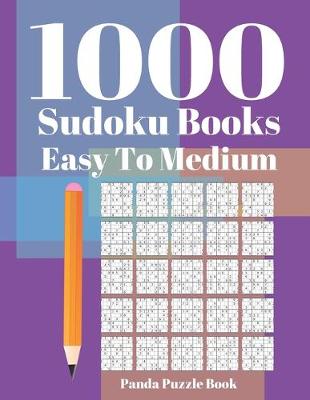 Book cover for 1000 Sudoku Books Easy To Medium