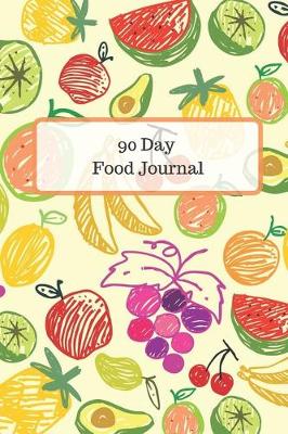 Book cover for 90 Day Food Journal