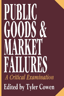 Book cover for Public Goods and Market Failures