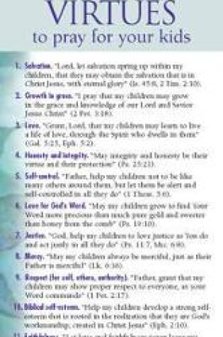 Cover of 31 Biblical Virtues to Pray for Your Kids (pack of 50)