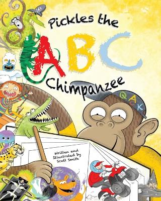 Book cover for Pickles the ABC chimpanzee