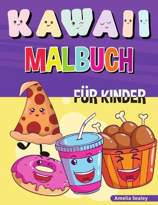 Book cover for Kawaii Malbuch für Kinder