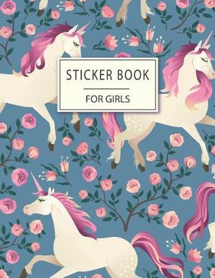 Book cover for Sticker Book For Girls
