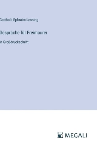 Cover of Gespräche für Freimaurer