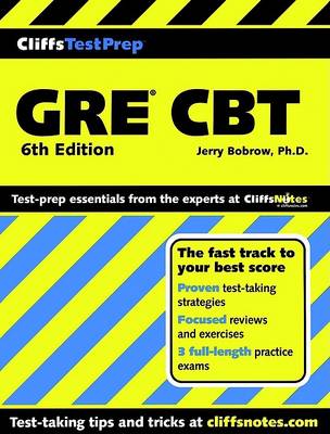 Book cover for Cliffstestprep GRE CBT