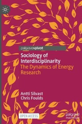 Cover of Sociology of Interdisciplinarity