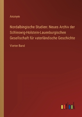 Book cover for Nordalbingische Studien