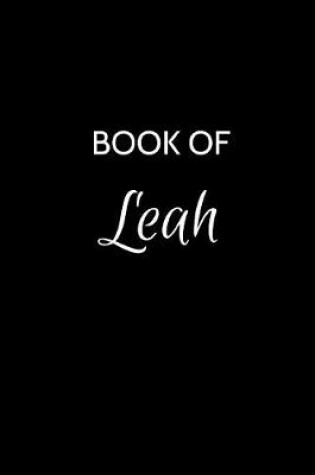 Cover of Book of Leah