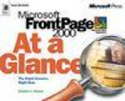 Book cover for FrontPage 2000 at a Glance