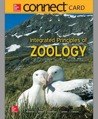 Book cover for Connect Access Card for Integrated Principles of Zoology