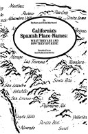 Book cover for California's Spanish Place-Names