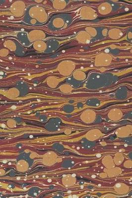 Cover of Journal Abstract Design Classic Marbleized