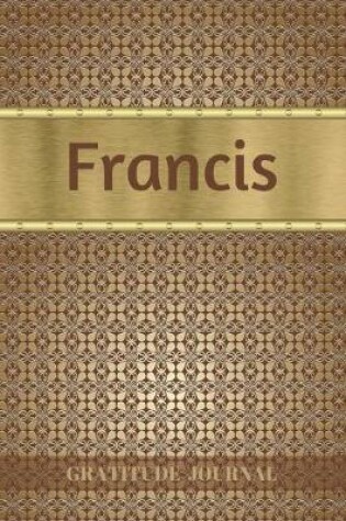 Cover of Francis Gratitude Journal