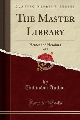 Book cover for The Master Library, Vol. 3