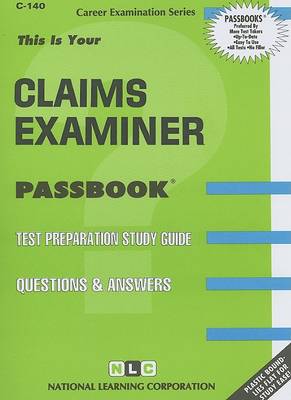 Book cover for Claims Examiner