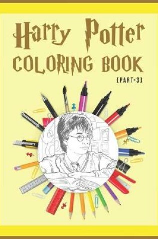 Cover of Harry Potter Coloring Book (Part-3)