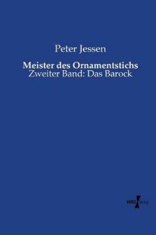 Cover of Meister des Ornamentstichs