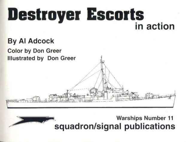 Cover of Destroyer Escorts