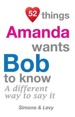 Cover of 52 Things Amanda Wants Bob To Know
