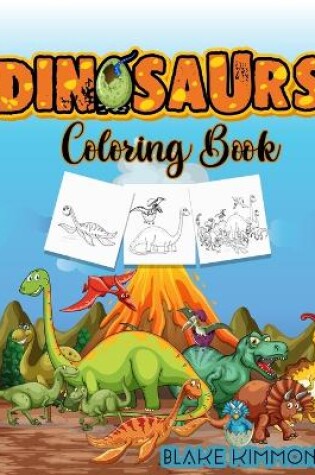 Cover of Dinosaurs Coloring Book