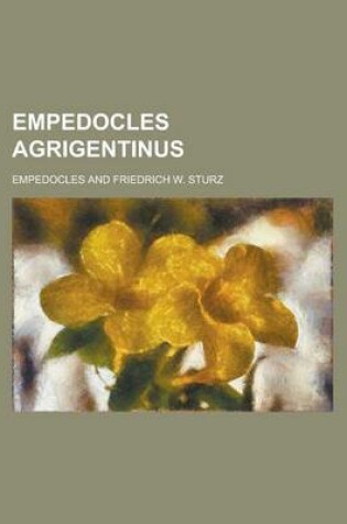 Cover of Empedocles Agrigentinus