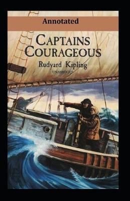 Book cover for Captains Courageous Annotated