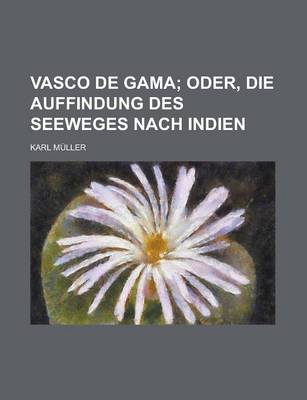 Book cover for Vasco de Gama