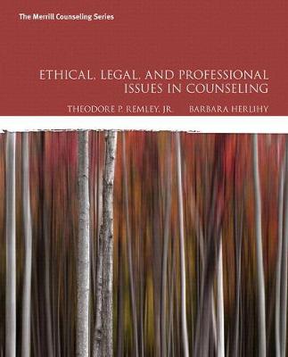 Book cover for Ethical, Legal, and Professional Issues in Counseling, Loose-Leaf Version