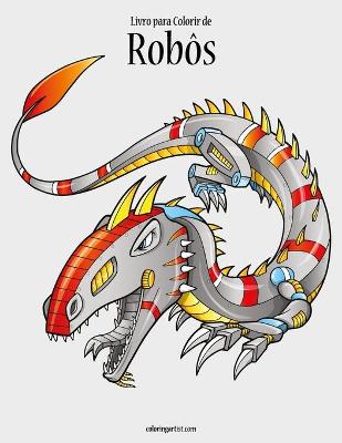 Cover of Livro para Colorir de Robôs 1