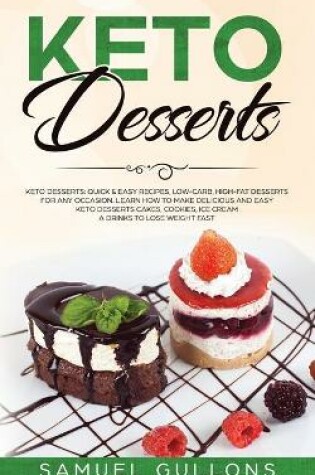 Cover of Keto Desserts Cookbook