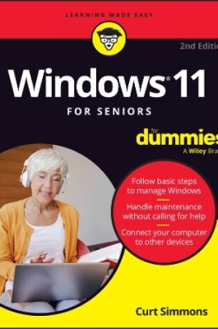 Cover of Windows 11 For Seniors For Dummies, 2nd Edition