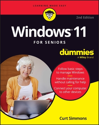 Book cover for Windows 11 For Seniors For Dummies, 2nd Edition