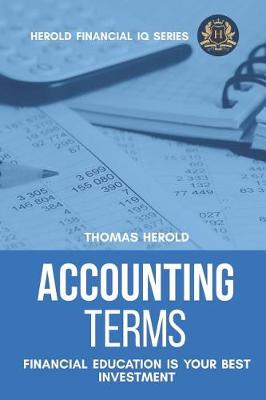 Cover of Accounting Terms - Financial Education Is Your Best Investment