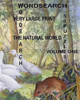Book cover for Word Search - Very Large Print - The Natural World