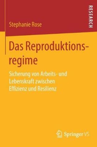 Cover of Das Reproduktionsregime