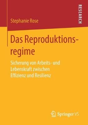 Book cover for Das Reproduktionsregime