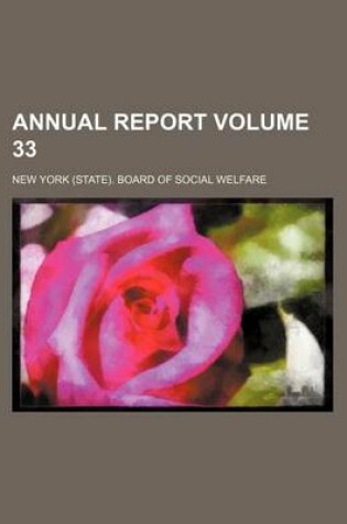 Cover of Annual Report Volume 33