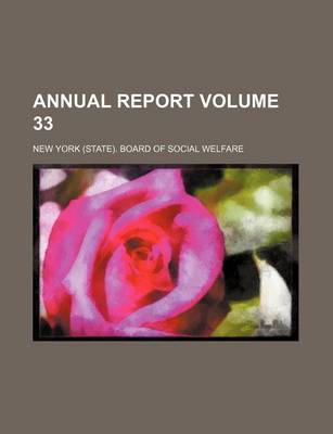 Book cover for Annual Report Volume 33