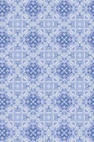 Cover of Blue and White Diamond Fractal Background