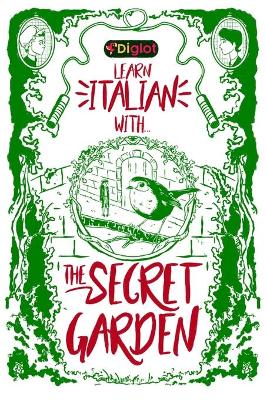 Book cover for Learn Italian with The Secret Garden,