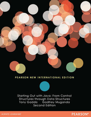 Book cover for Starting Out with Java: Pearson New International Edition