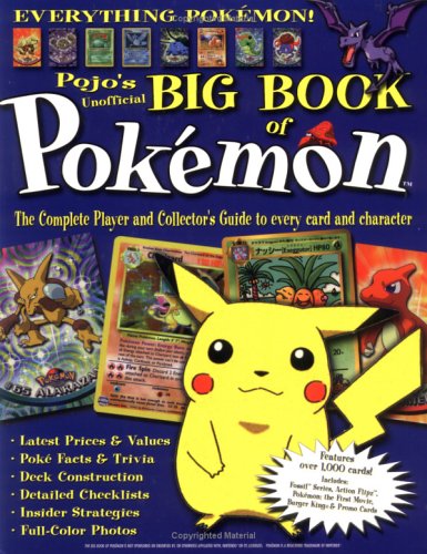 Book cover for The Big Book Of Pokemon